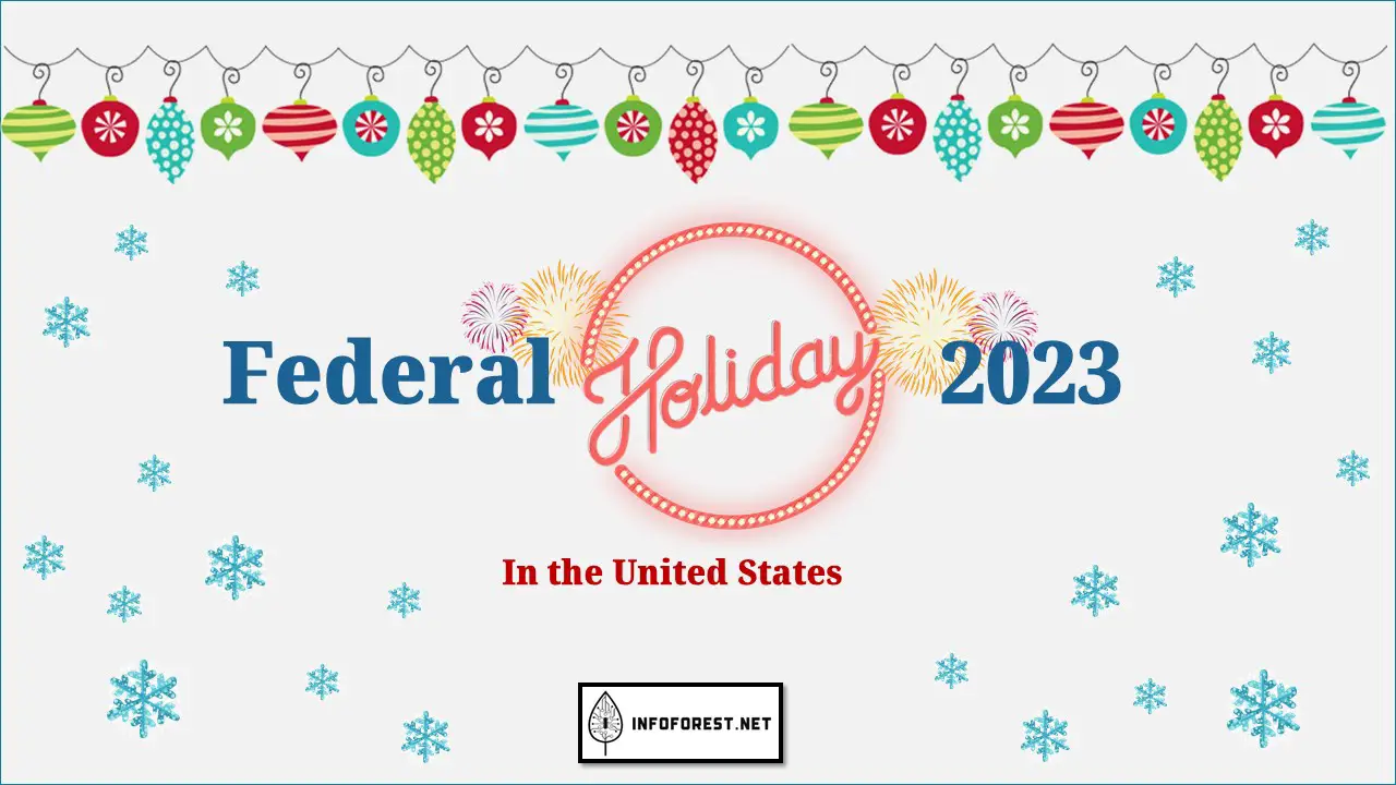 Federal Holidays 2023 in the united states