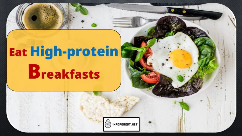 Eat high-protein breakfasts to lose weight fast 