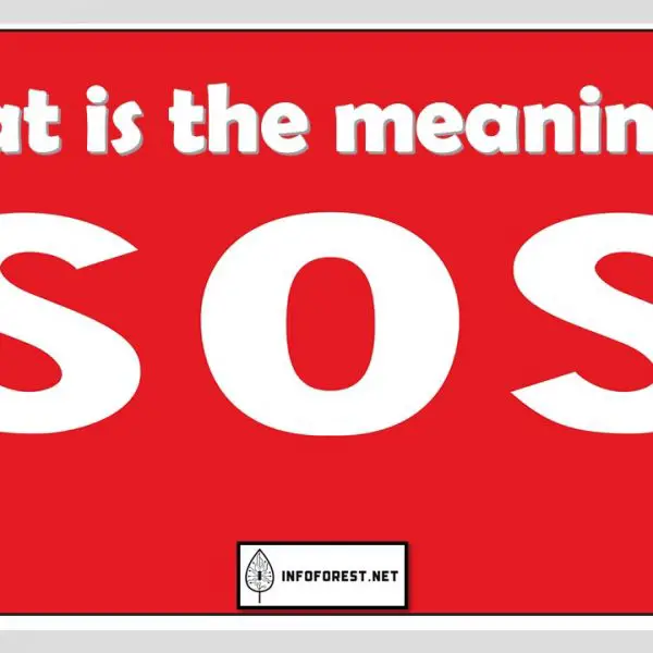 What does SOS mean