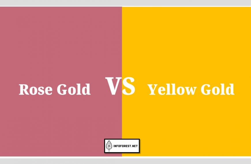 Difference Between Rose Gold and Yellow Gold